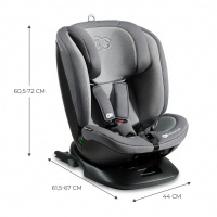 Autosedačka Kinderkraft Xpedition 2 i-Size rozmery