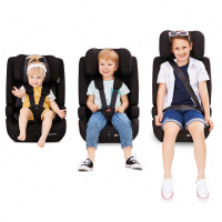 Autosedačka Kinderkraft Safety fix 2 i-size rastie spolu s dieťaťom