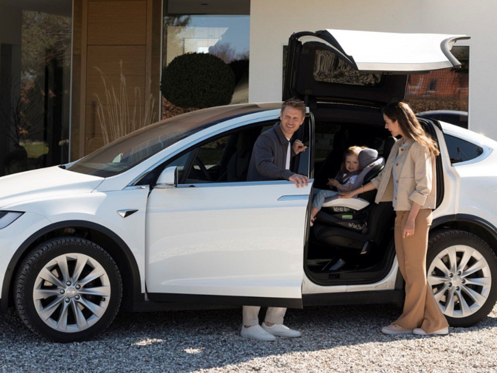 besafi izi rurn i-Size autosedačka v aute