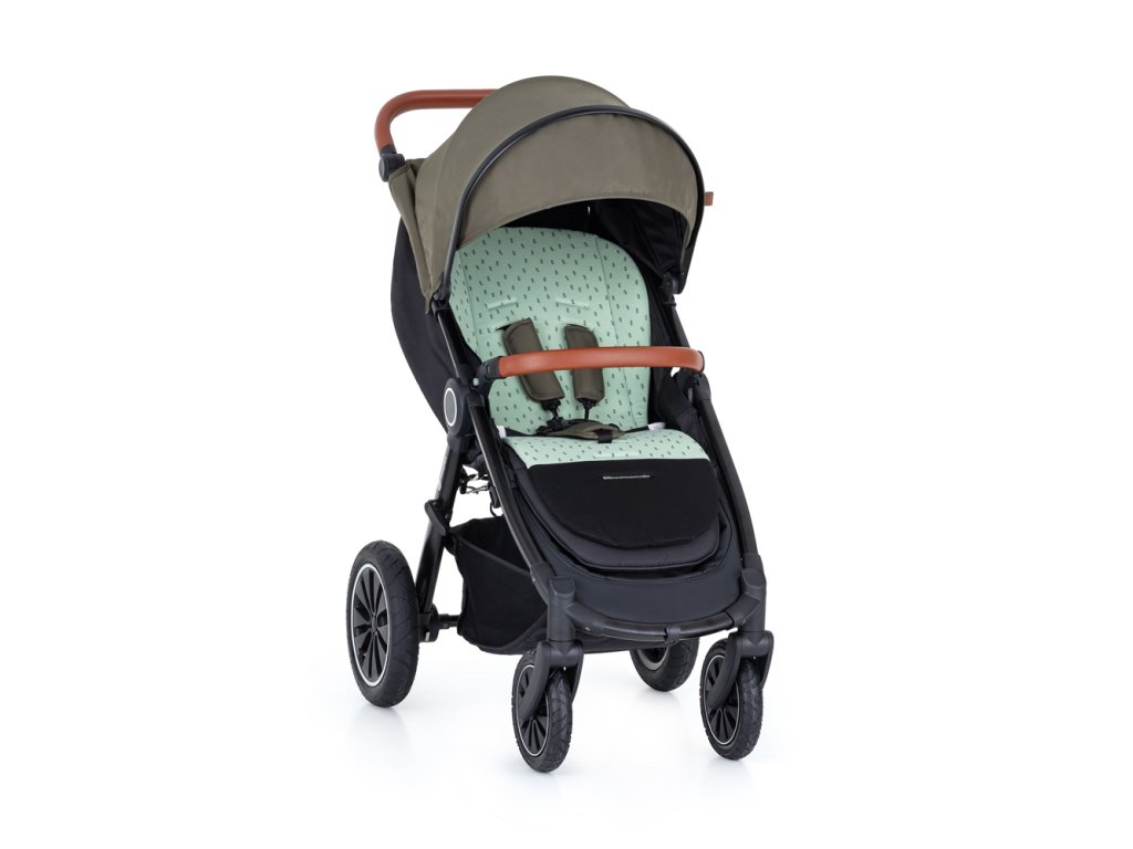 Vložka do kočíka Petite&Mars Foamy Green Trees