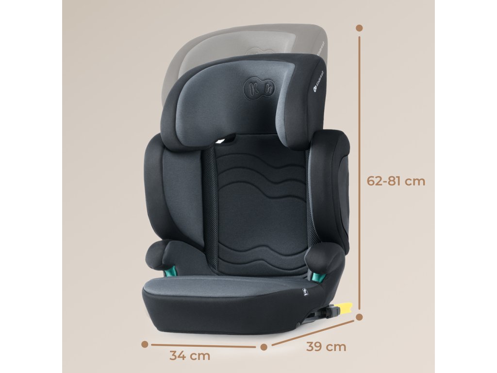 Bezpečná autosedačka Kinderkraft Xpand 2 i-Size v elegantnom prevedení