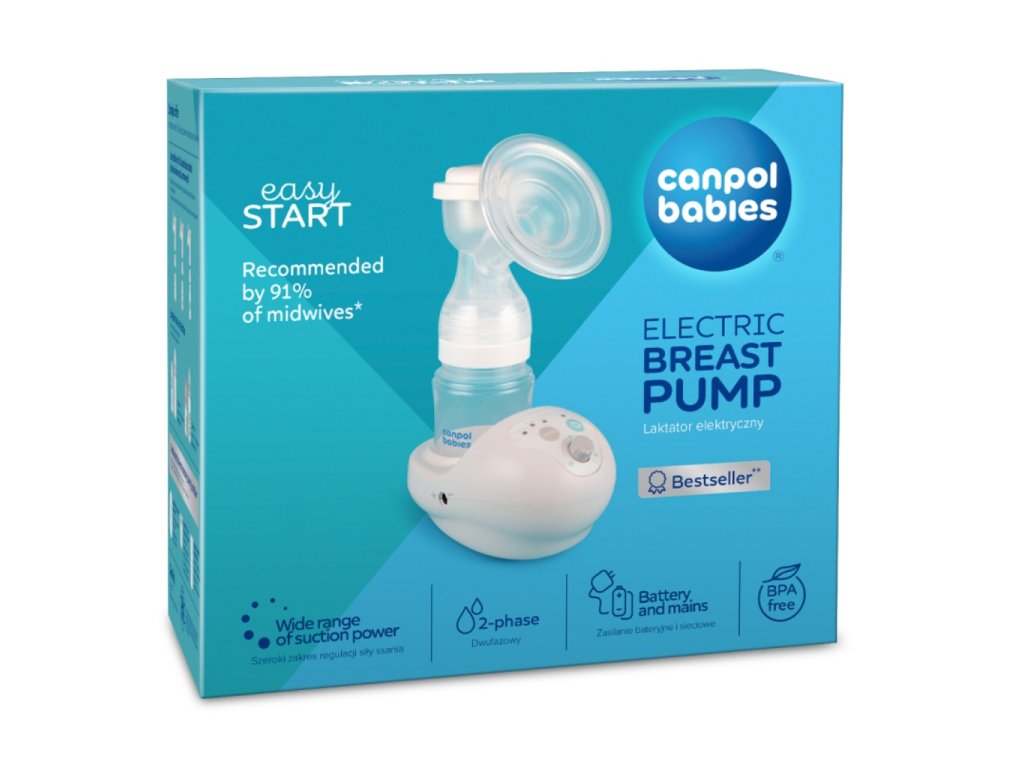 Canpol Babies elektrická odsávačka mlieka Easy Start