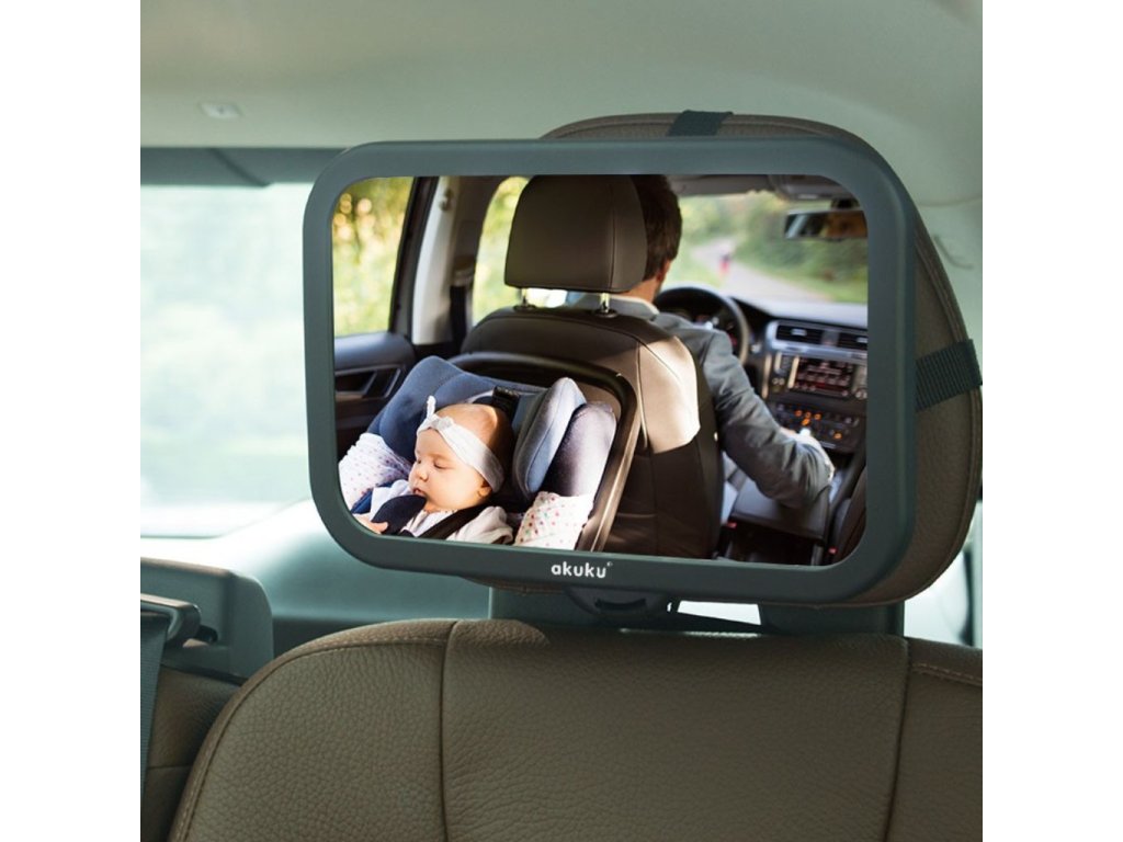 Akuku zrkadlo do auta na sledovanie detí
