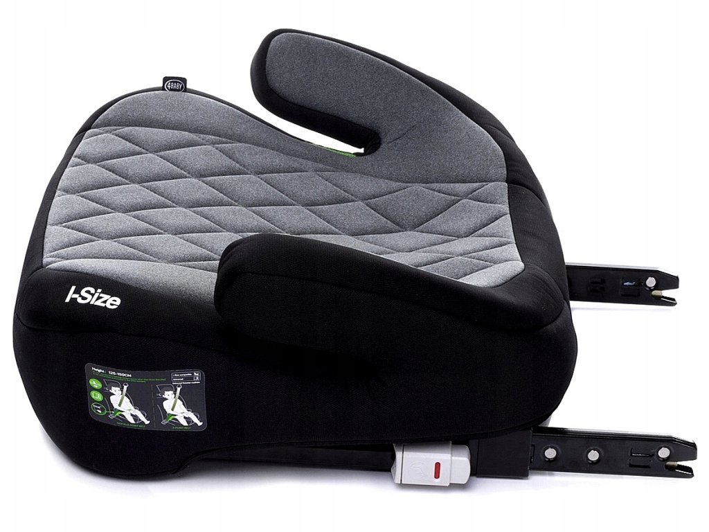 Podsedák s ISOFIXom 4Baby Hi-Fix Grey
