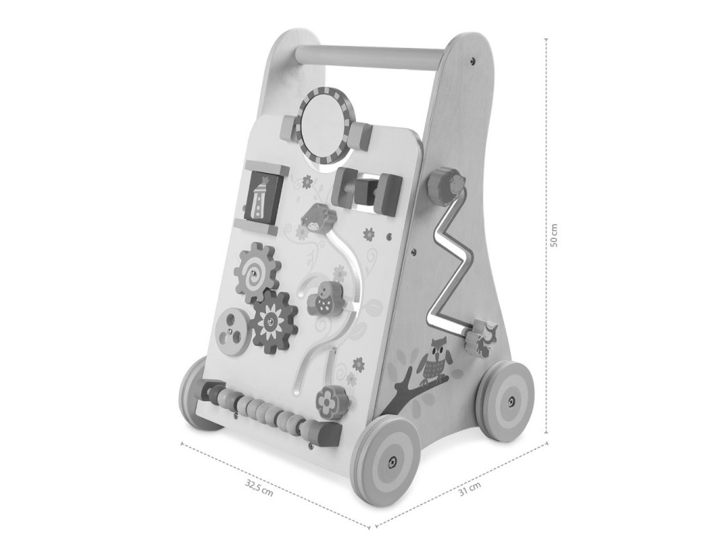 Rozmery dreveného chodítka Zopa
