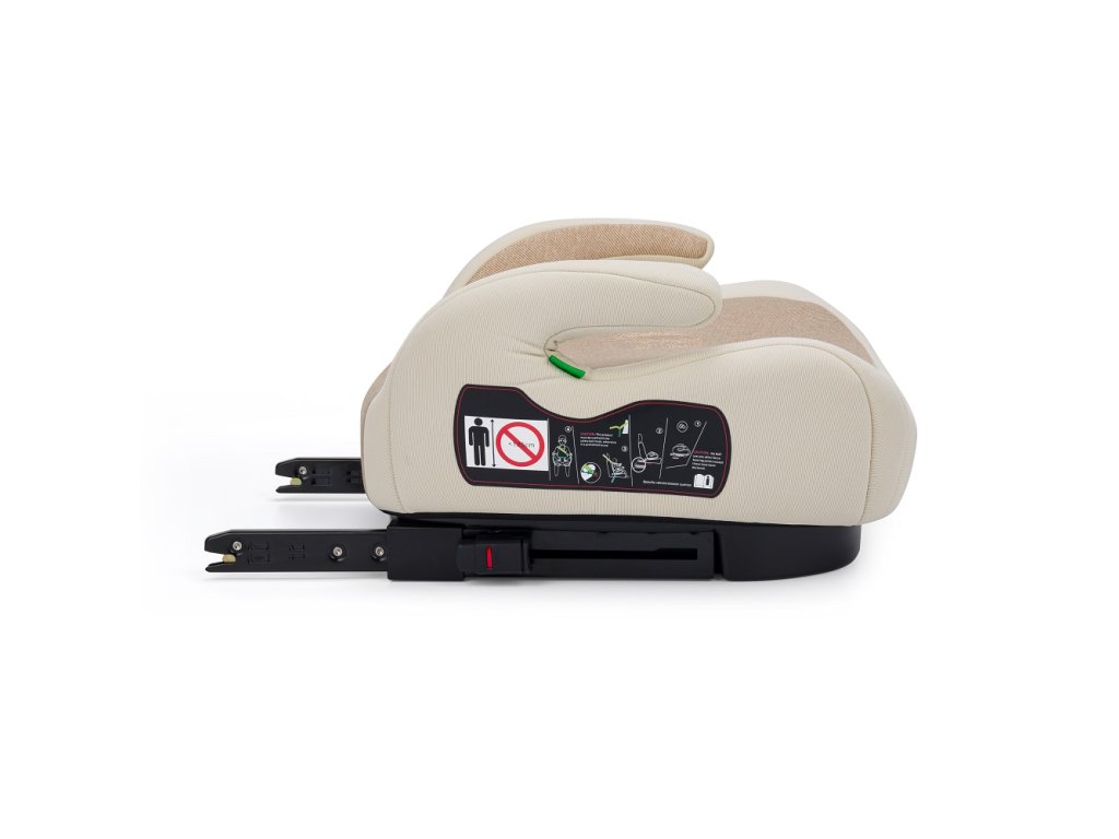 Podsedák Petite&Mars Optimus Pro i-Size Caramel Brown s ISOFIXom