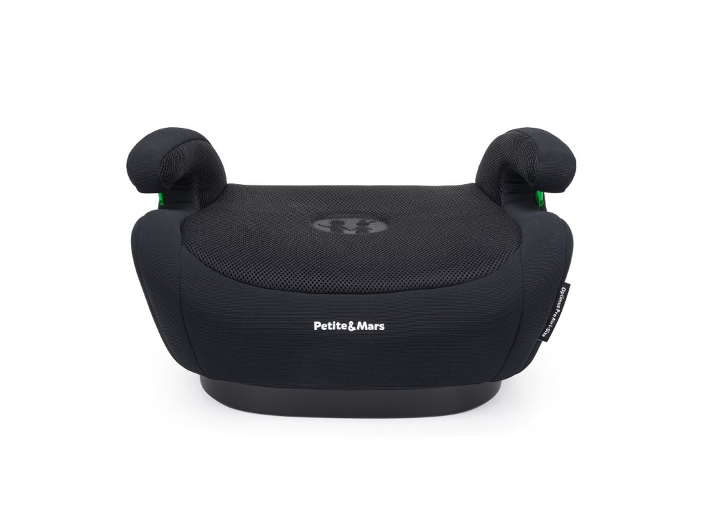 Podsedák Petite&Mars Optimus Pro i-Size Black s ISOFIXom