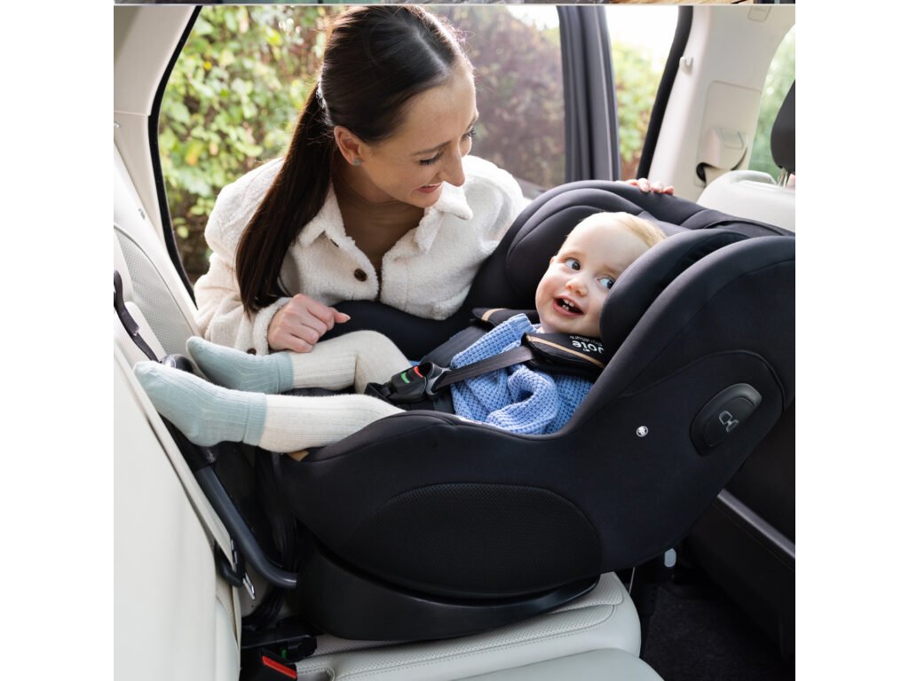 Autosedačka Joie i-Prodigi Signature Ebony pre jazdu v protismere