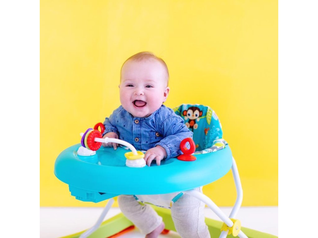 Detské chodítko Bright Starts Giggling Safari s hračkami