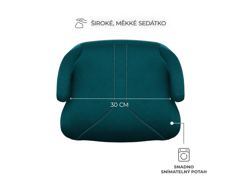 Ultraľahký podsedák Kinderkraft I-BOOST 2 i-Size Green