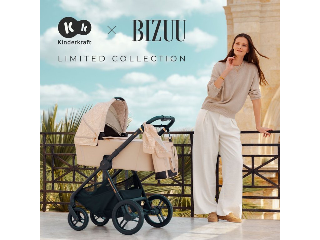 Kombinovaný kočík Kinderkraft Nea 2 limitovaná edícia BIZUU 2v1