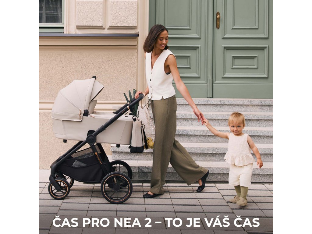 Set kočík Kinderkraft Nea 2 2v1 s fusakom Jibot