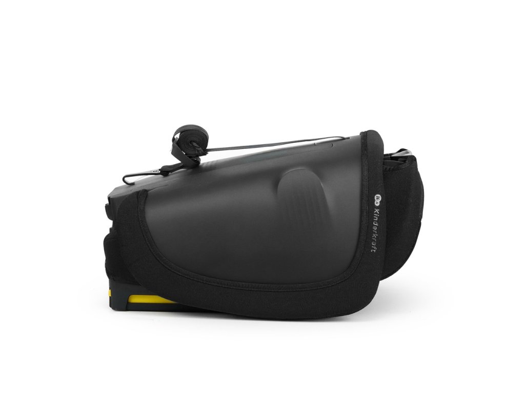 Detail skladacieho mechanizmu a Top Tether popruhu Kinderkraft Fix2Go