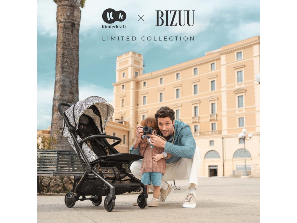 Kočík Kinderkraft Pilot 2 Limitovaná edícia Bizuu
