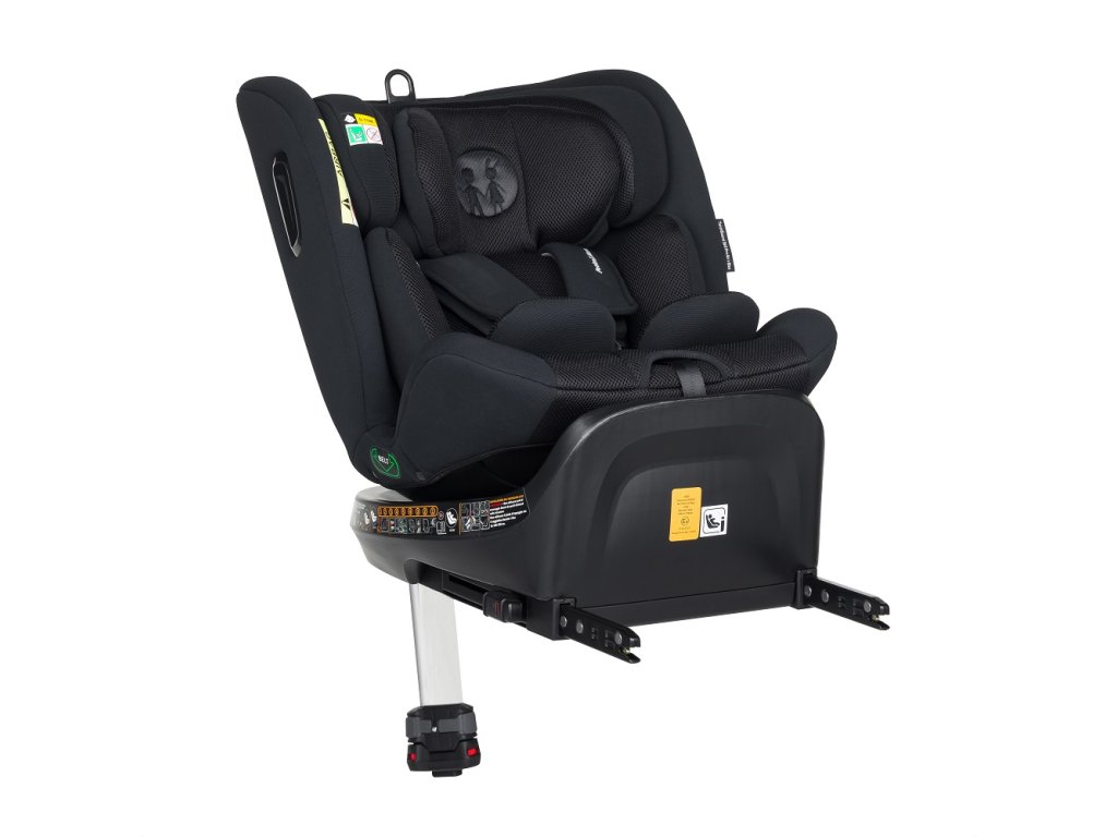 Detail 5-bodového systému Fitwiz a kvalitného poťahu autosedačky Twistguard