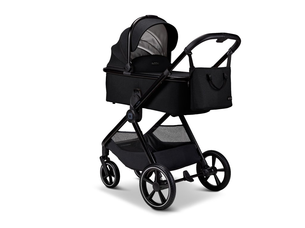 Kombinovaný kočík Moon Aura 2v1 v elegantnom modernom dizajne s vaničkou