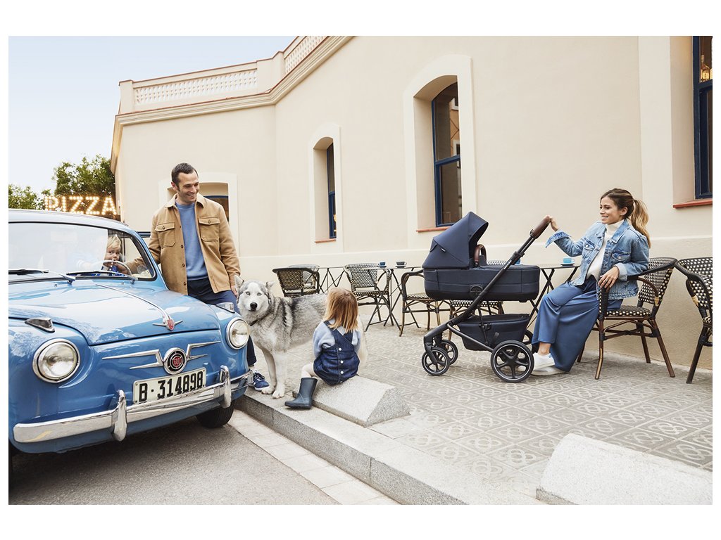 Kočík Easywalker Jimmey set XXL RWS + Cybex Aton B2 i-Size + základňa