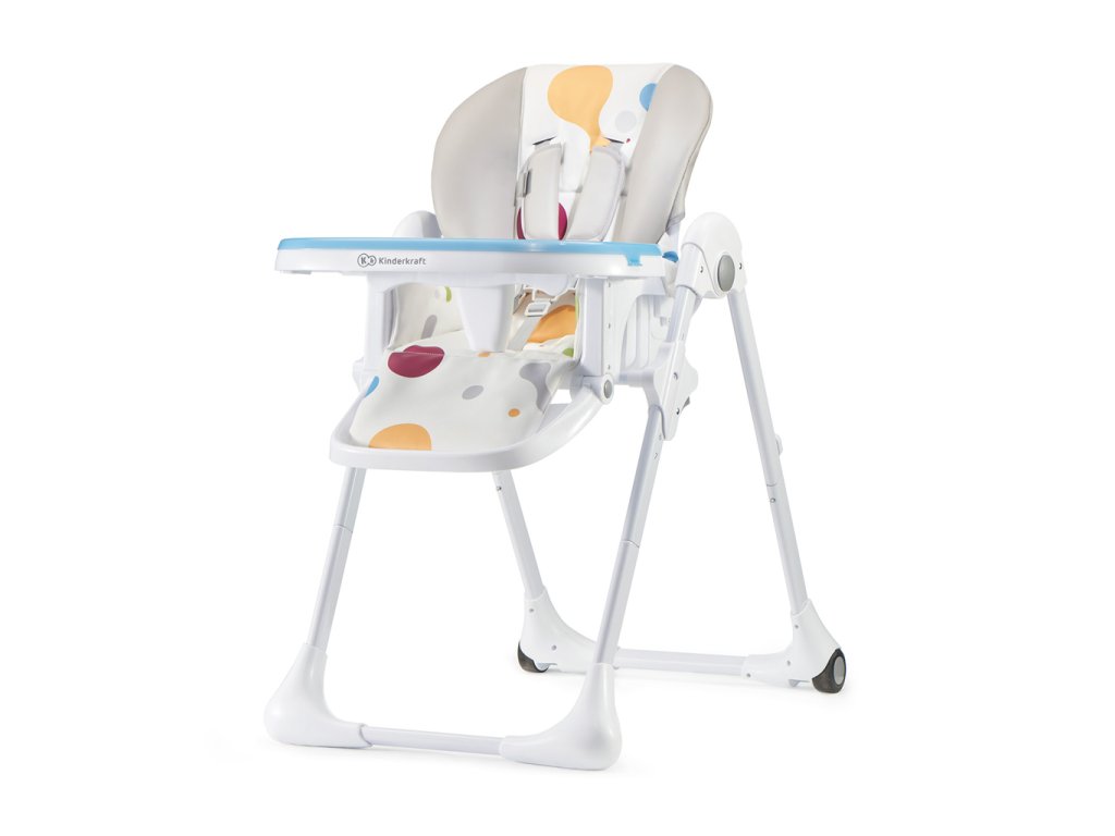 Polohovateľná jedálenská stolička Kinderkraft Yummy pre deti od 6 mesiacov