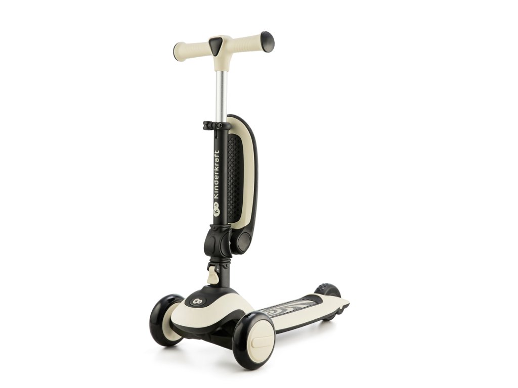 Odrážadlo a kolobežka Kinderkraft Halley 2v1 Stone white