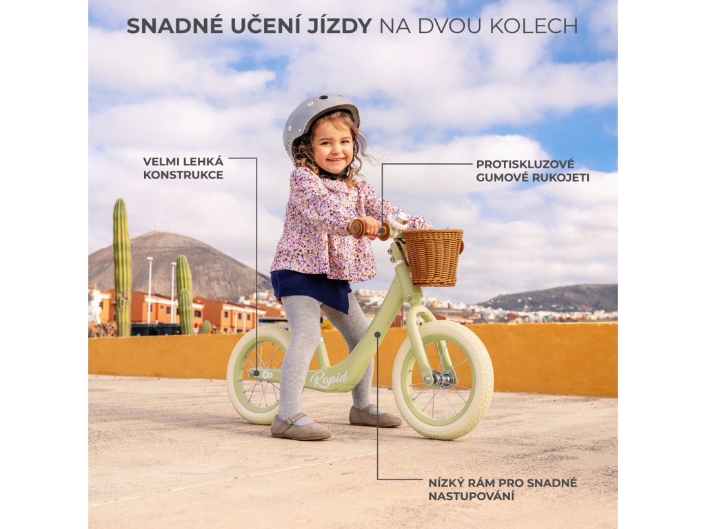 Odrážadlo Kinderkraft Rapid2 Blue Breeze