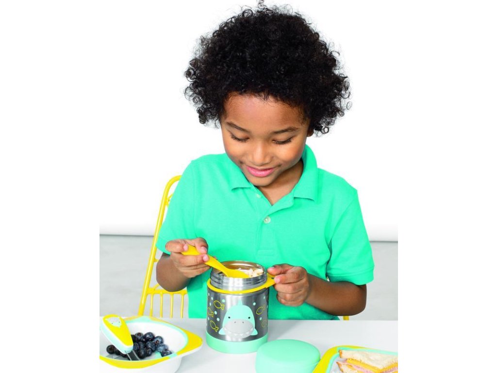 Skip Hop termoska na príkrmy Žralok 325 ml