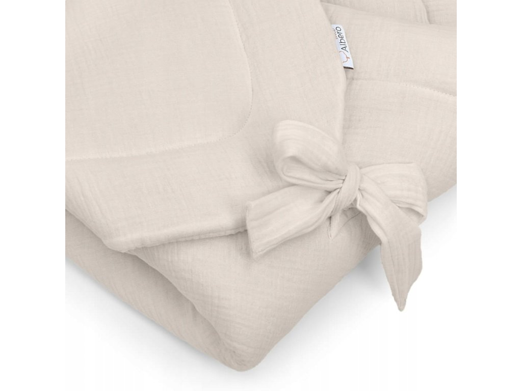 Albero Mio mušelínová zavinovačka Béžová