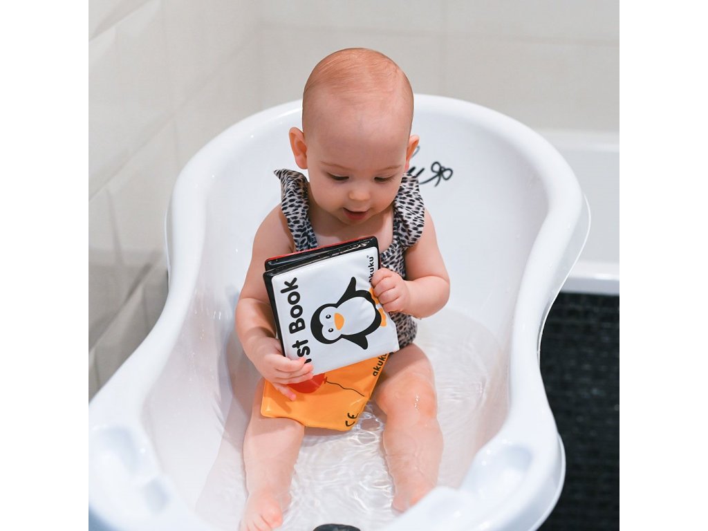 Píksacia kontrastná knižka do vody First Book