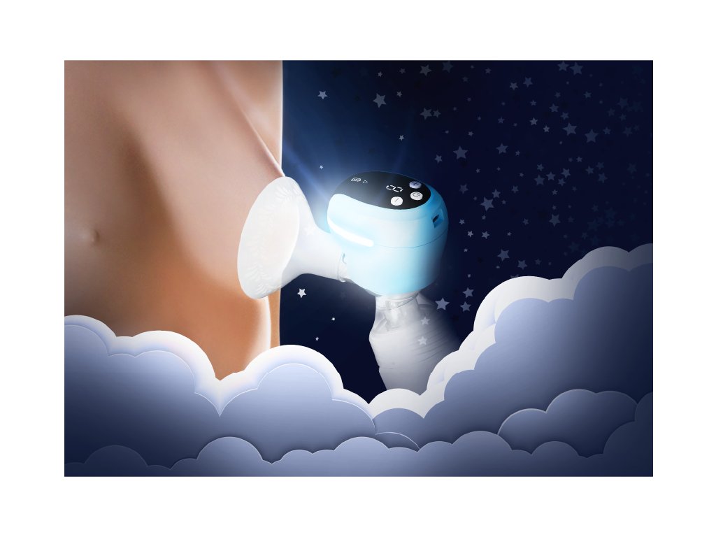 Elektrická trojfázová odsávačka materského mlieka Neno Angelo