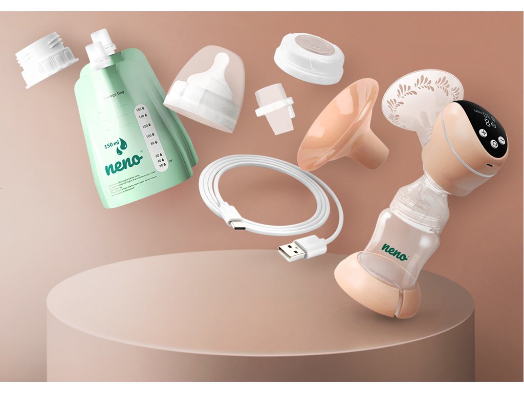 Elektrická dvojfázová odsávačka materského mlieka Neno Primo