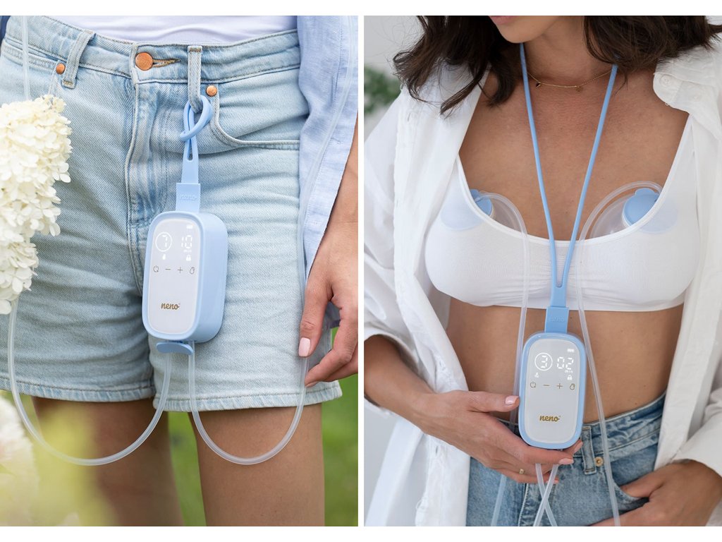 Elektrická handsfree odsávačka materského Neno Velo