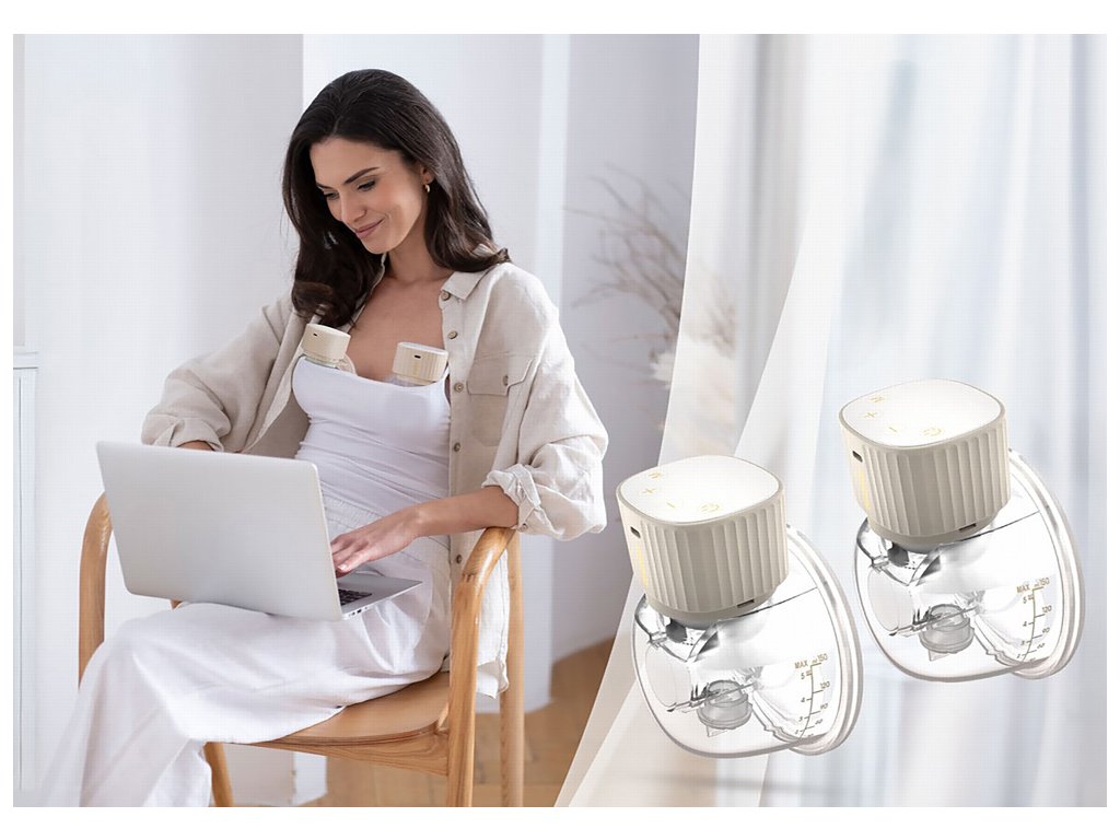 Elektrická duo odsávačka materského Neno Vento Twin