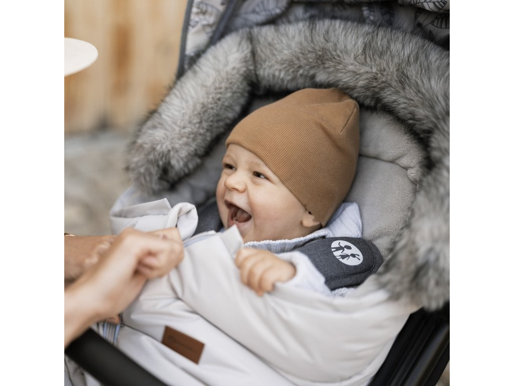 Fusak Petite&Mars Arctic Sky Whisper 4v1 + rukavice na kočík Furry