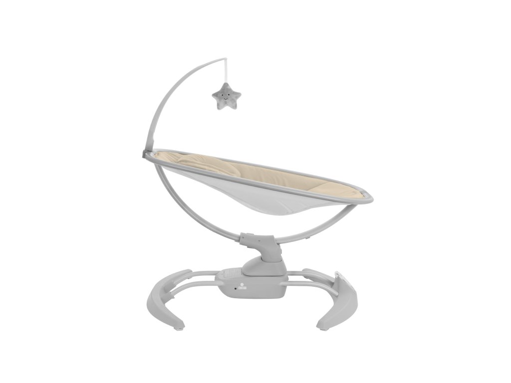 Hojdacie lehátko KikkaBoo Spinny Beige