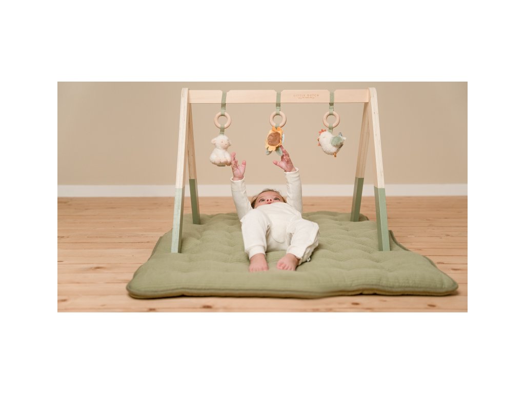 Little Dutch Drevená hrazdička Farma