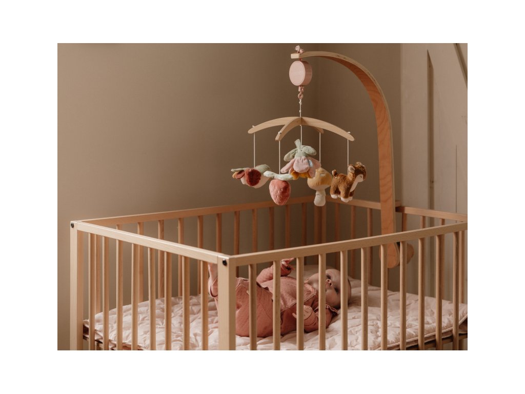 Little Dutch Hudobný kolotoč drevený Fairy Garden