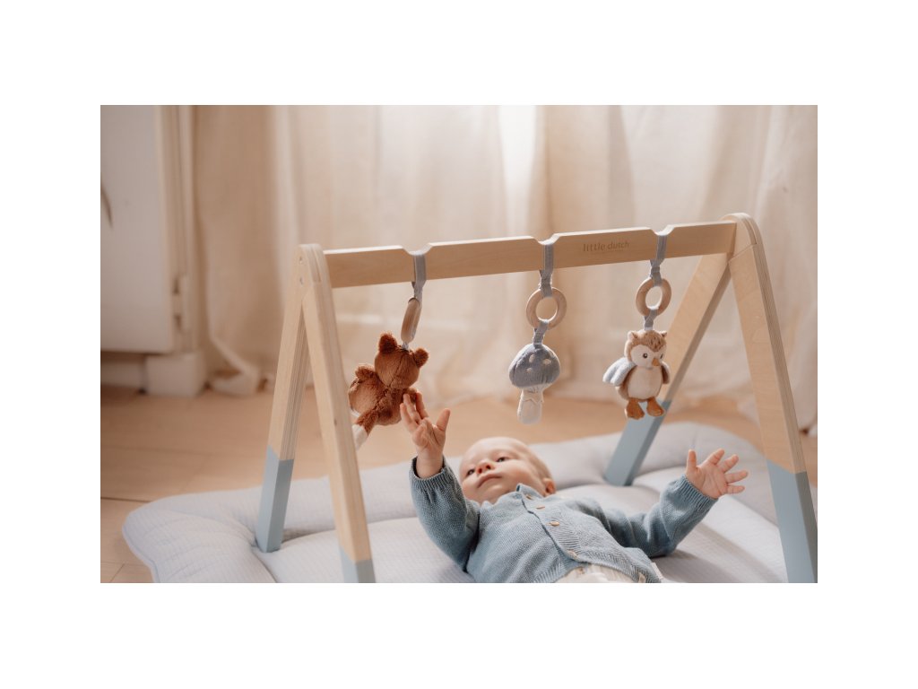 Little Dutch Drevená hrazdička Forest Friends