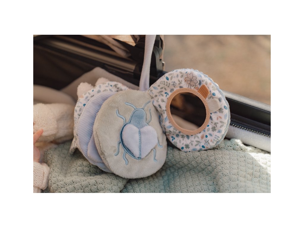 Little Dutch Závesná textilná knižka králiček Miffy Lucky Leaves