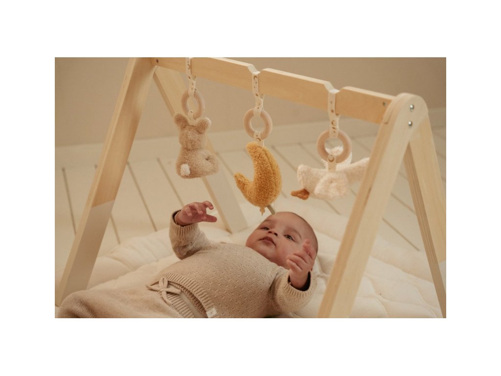 Little Dutch Drevená hrazdička Newborn Naturals