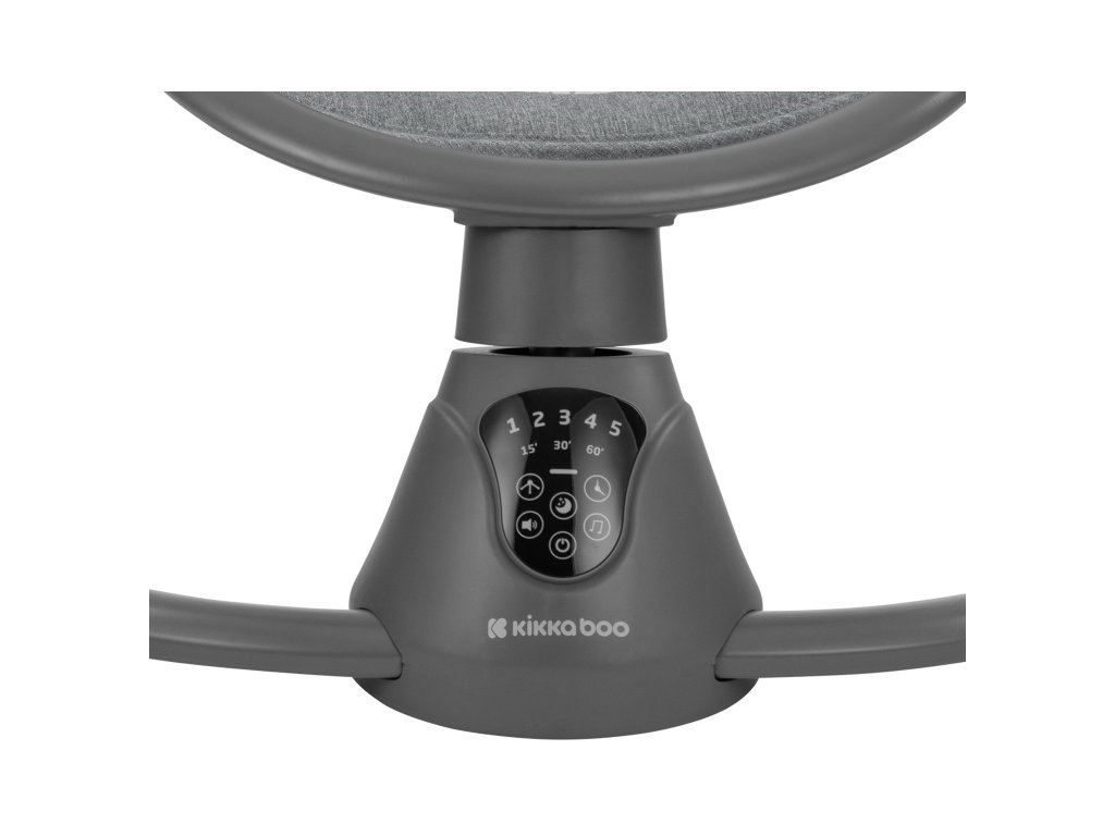 Hojdacie lehátko KikkaBoo Twiddle Grey