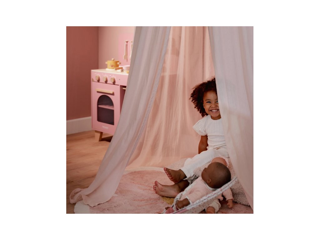 Little Dutch Nebesá nad postieľku mušelín Pure Blossom