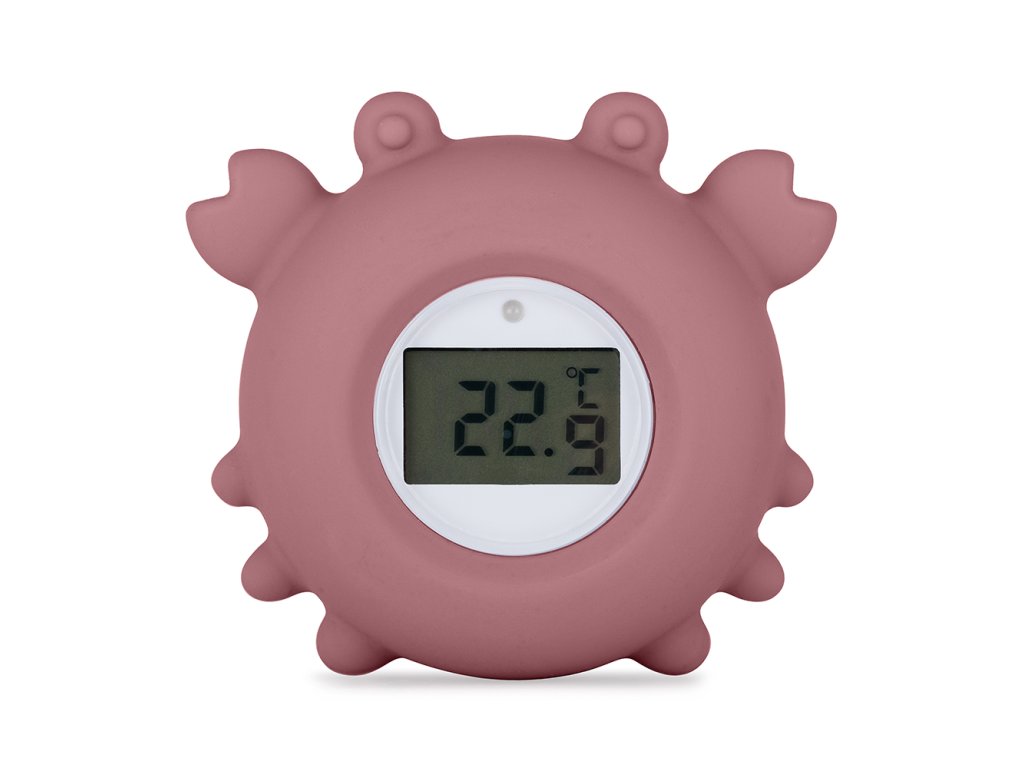 Digitálny teplomer do vody Crab Caleb Dusty Rose