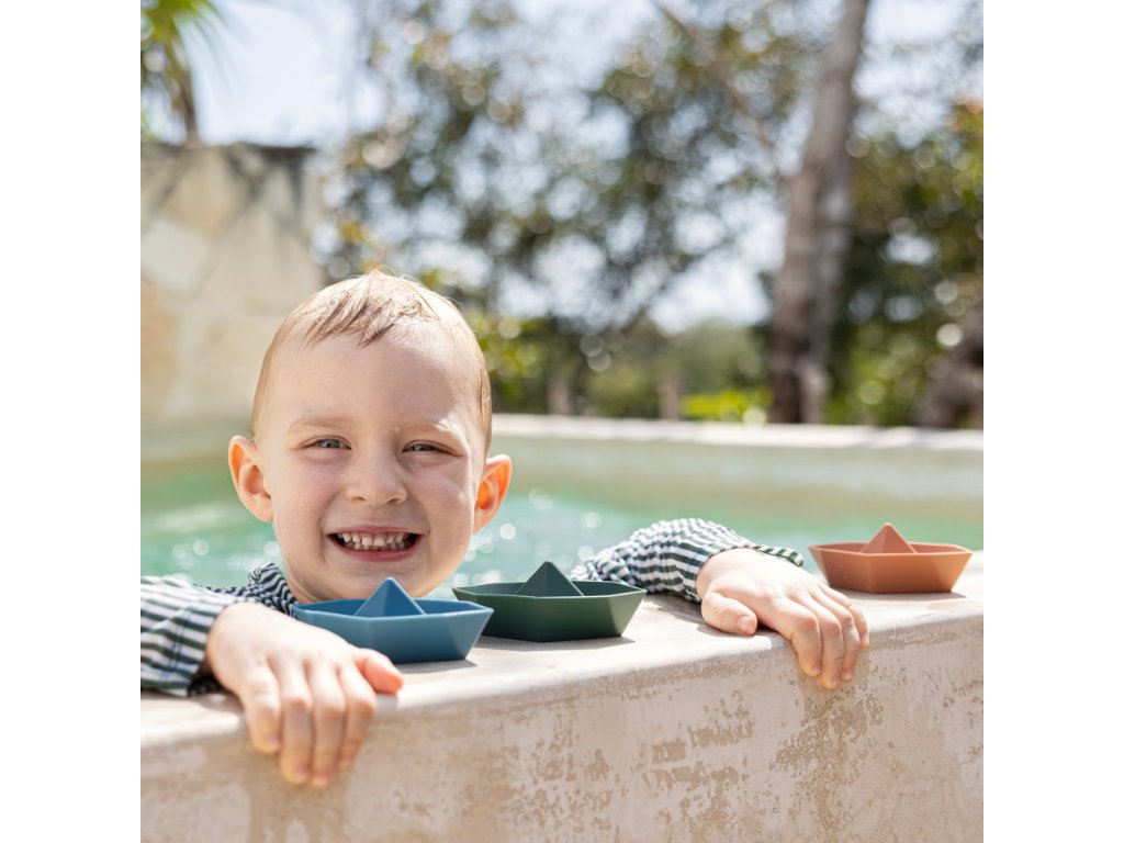 Silikónové hračky do vody Ships