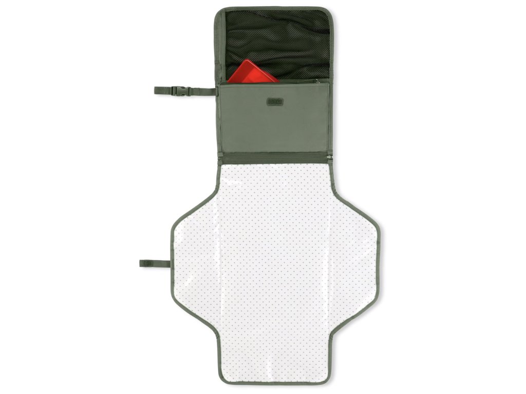 Skip Hop prebaľovacia cestovná podložka Pronto 2v1 Dark sage