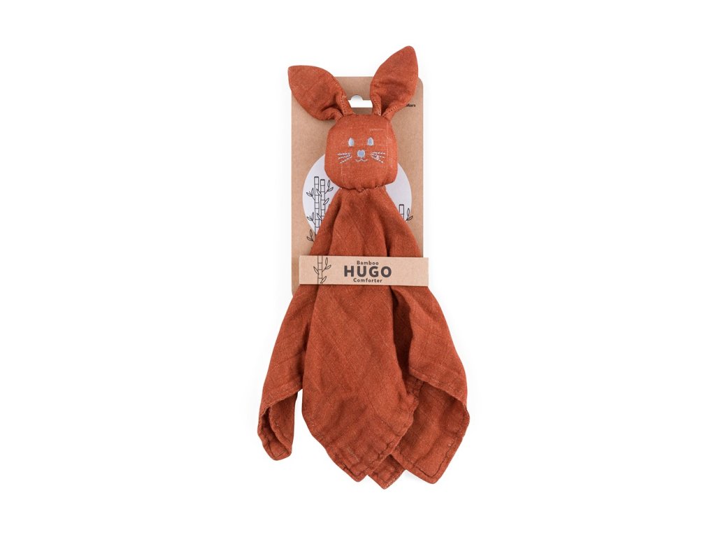 Mušelínový maznáčik Petite&Mars Hugo Cinnamon Spice