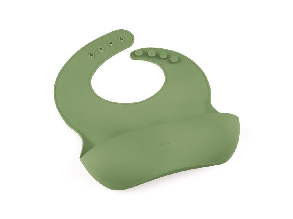 Silikónový podbradník Petite&Mars Take&Match Sweet Pea