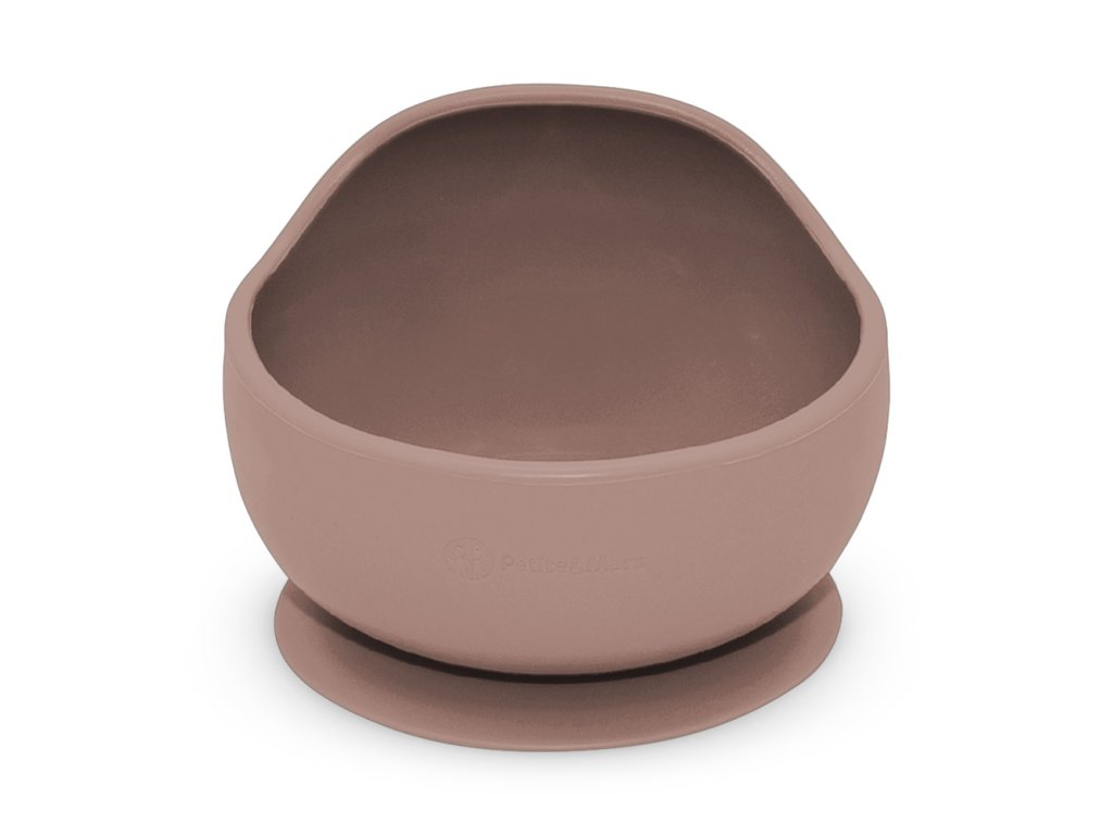 Silikónová miska s prísavkou Petite&Mars Take&Match Velvet Latte