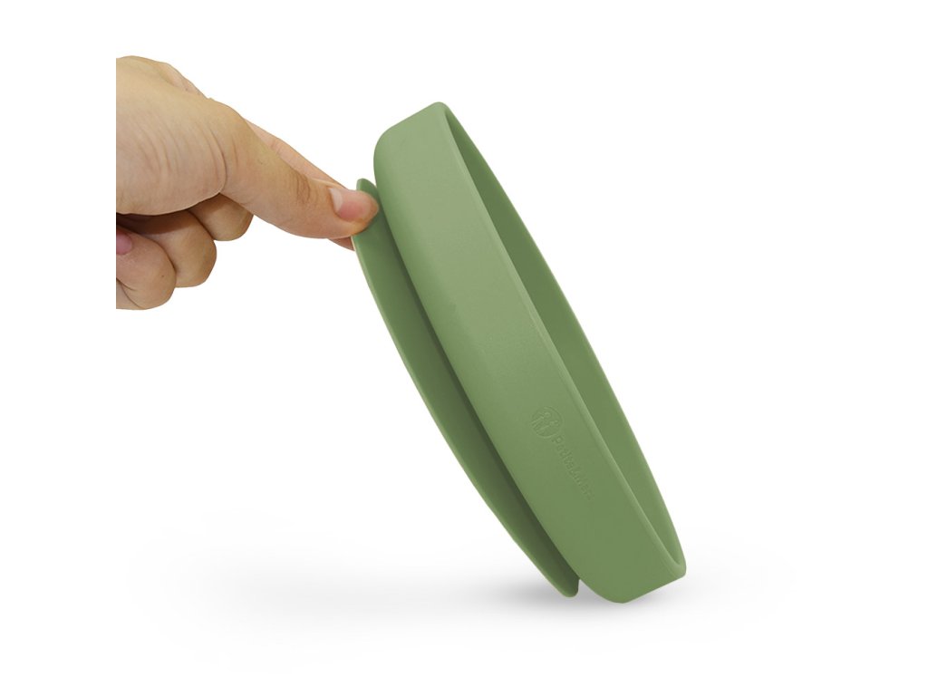 Silikónový tanier s prísavkou Petite&Mars Sweet Pea