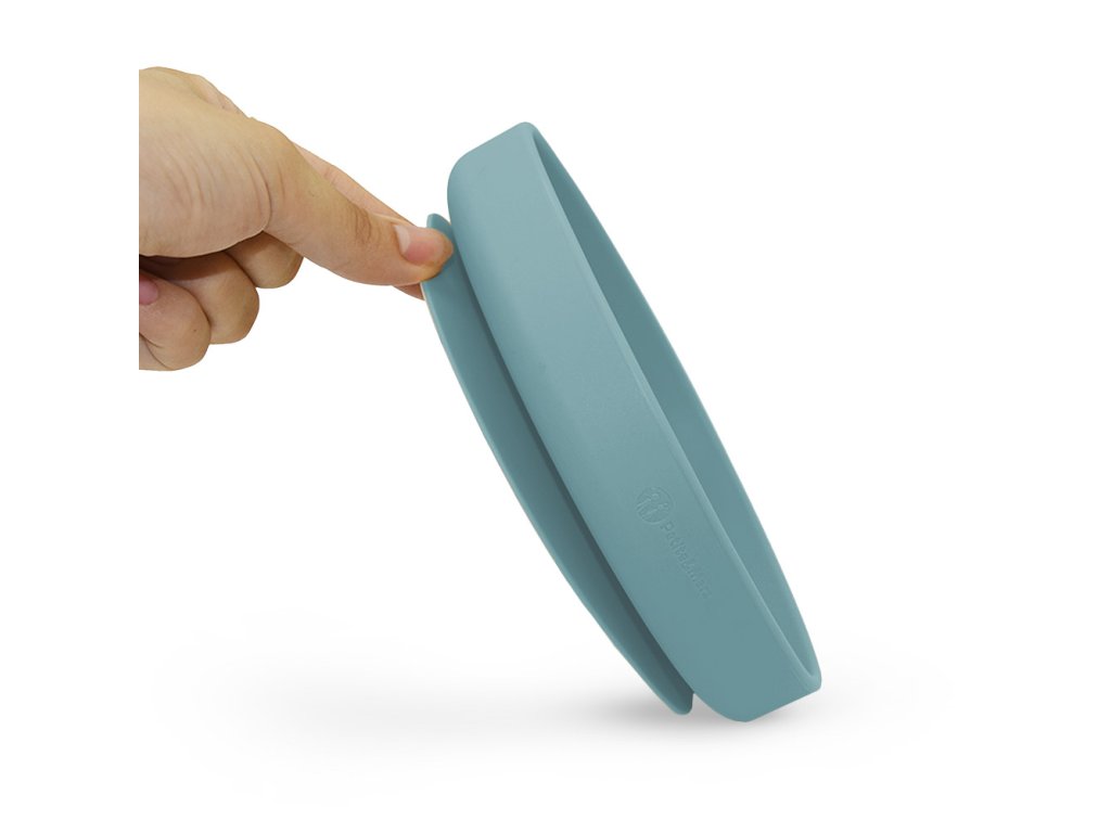 Silikónový tanier s prísavkou Petite&Mars Frosted Sky