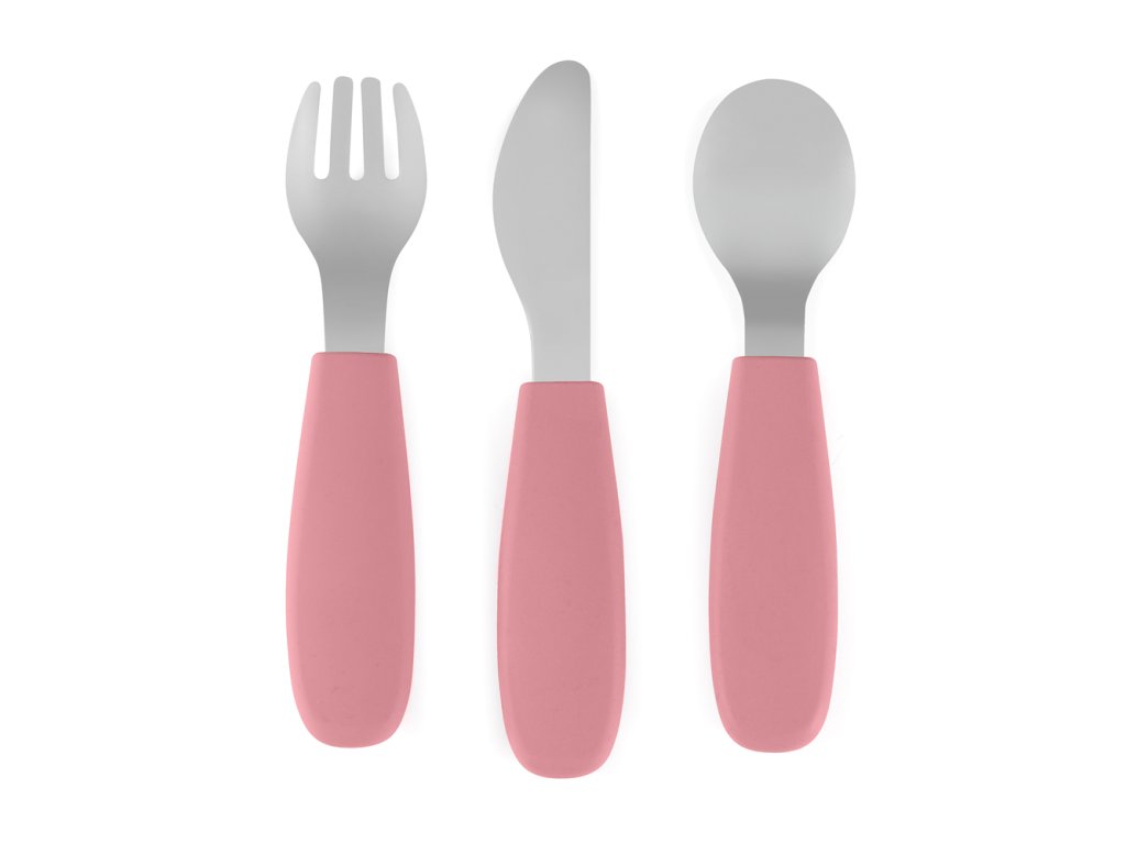 Petite&Mars nerezové príbory Take&Match Dusty Rose