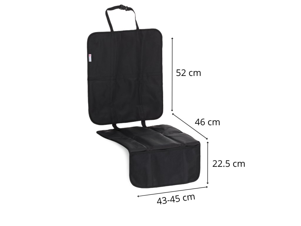 Chránič sedadla Petite&Mars Savior 3v1 Absolute Black